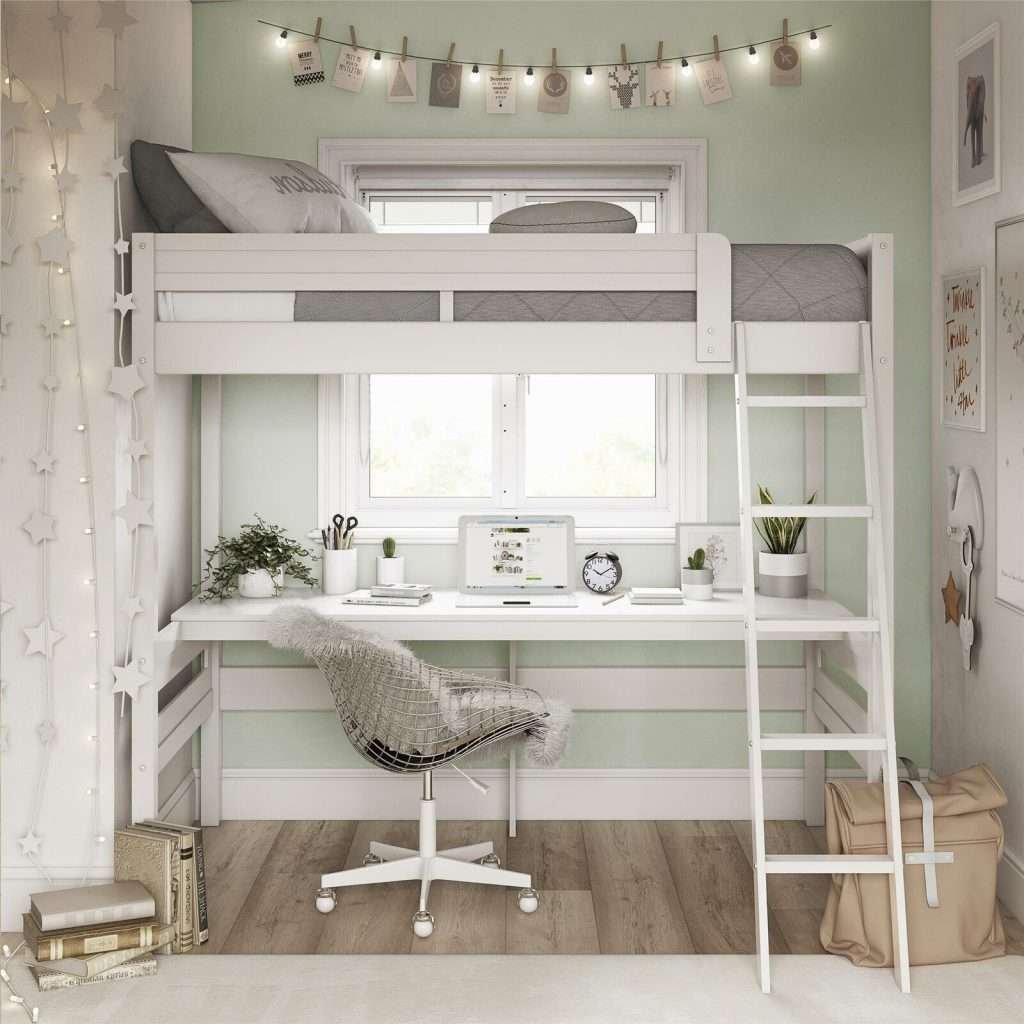 right space in your room for the loft bed