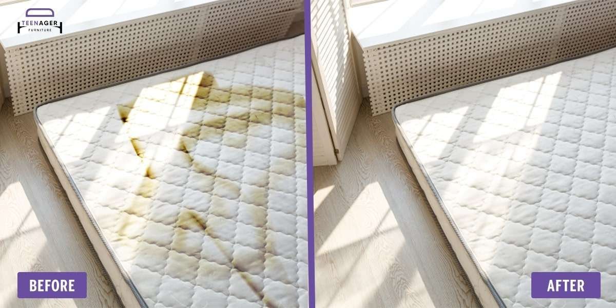 The Best Way to Clean a Mattress Stain - Teenager Furniture