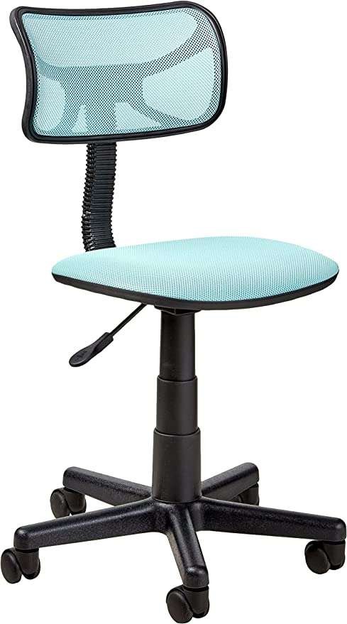 Urban Shop Swivel Mesh Desk Chair, Blue