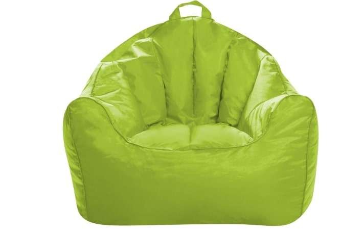 Posh Creations Structured Comfy Seat for Playrooms and Bedrooms, Large Bean Bag for Teenagers