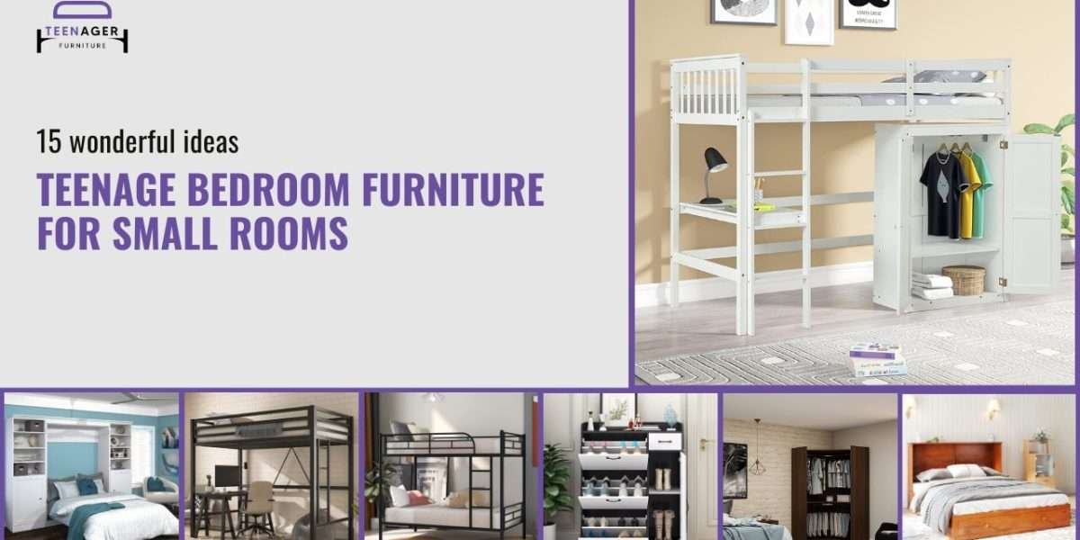 15 wonderful ideas -Teenage bedroom Furniture for Small Rooms