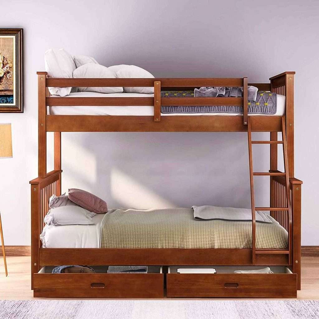 BUNK BEDS FOR GIRLS - Solid Wood Bunk Beds for Teenager