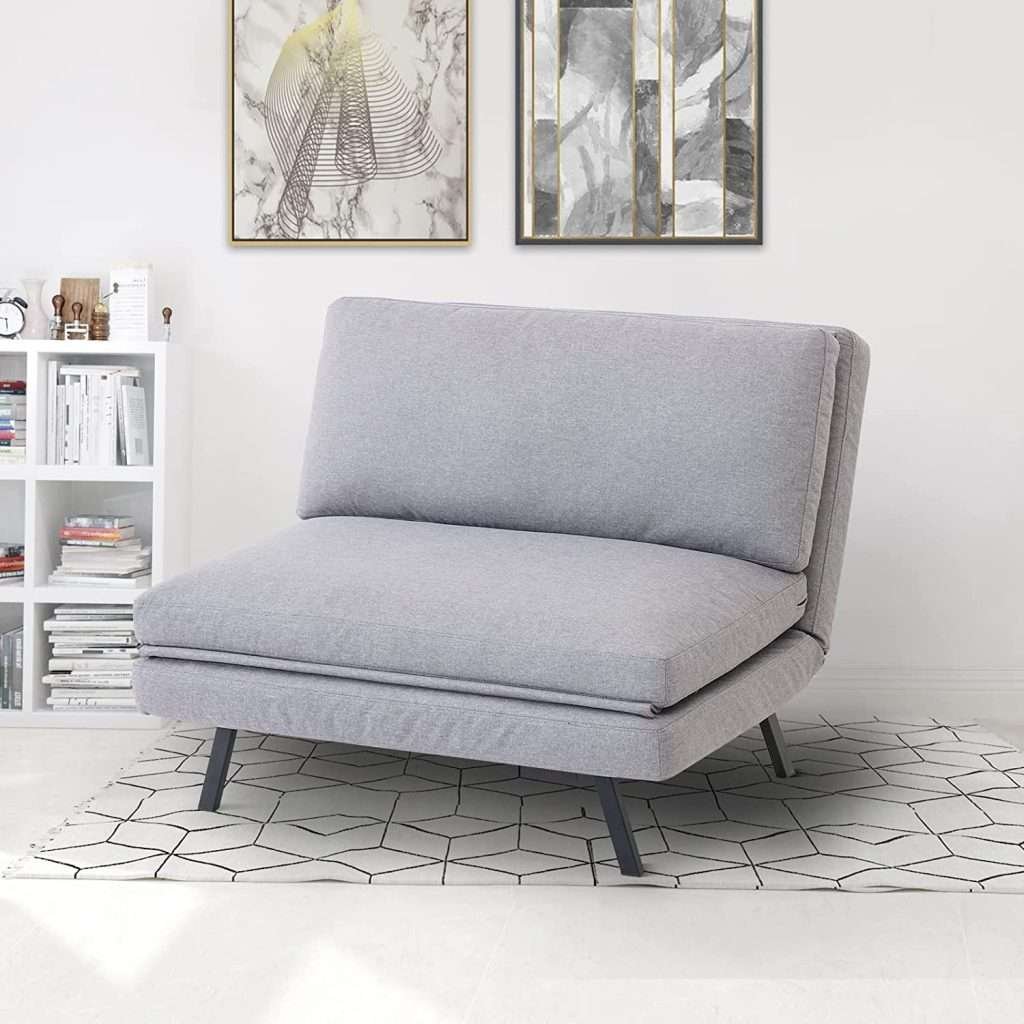 Opoiar Single Small Couch for Bedroom 