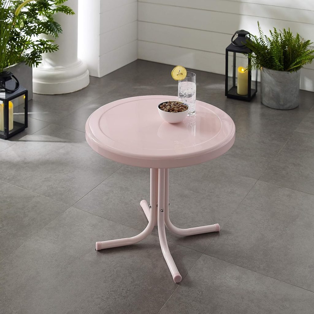 Crosley Table Pink Outdoor Patio Furniture