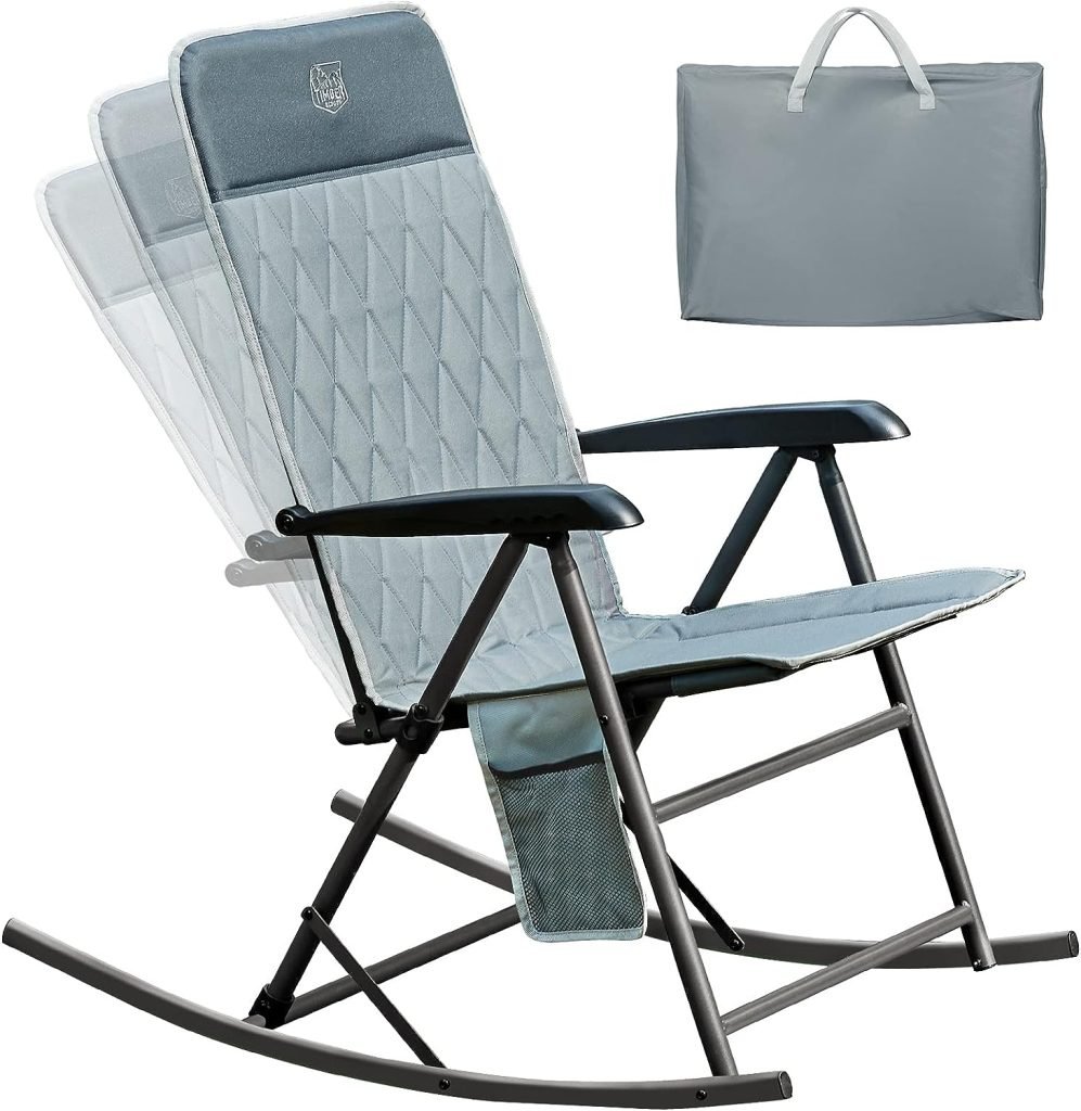 Timber Ridge Comfortable Folding Chairs For Small Spaces