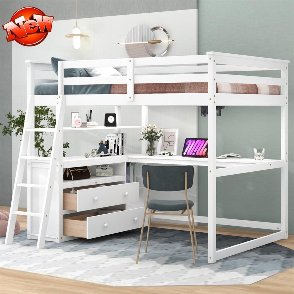 Zorq Loft Beds With Desk For Teens