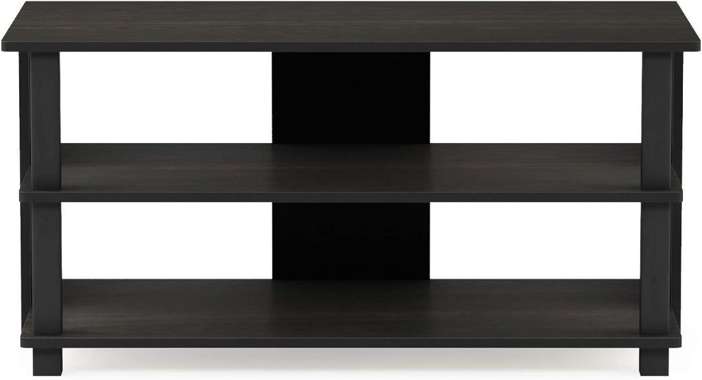 Furinno Sully 3Tier Stand Black Furniture Living Room