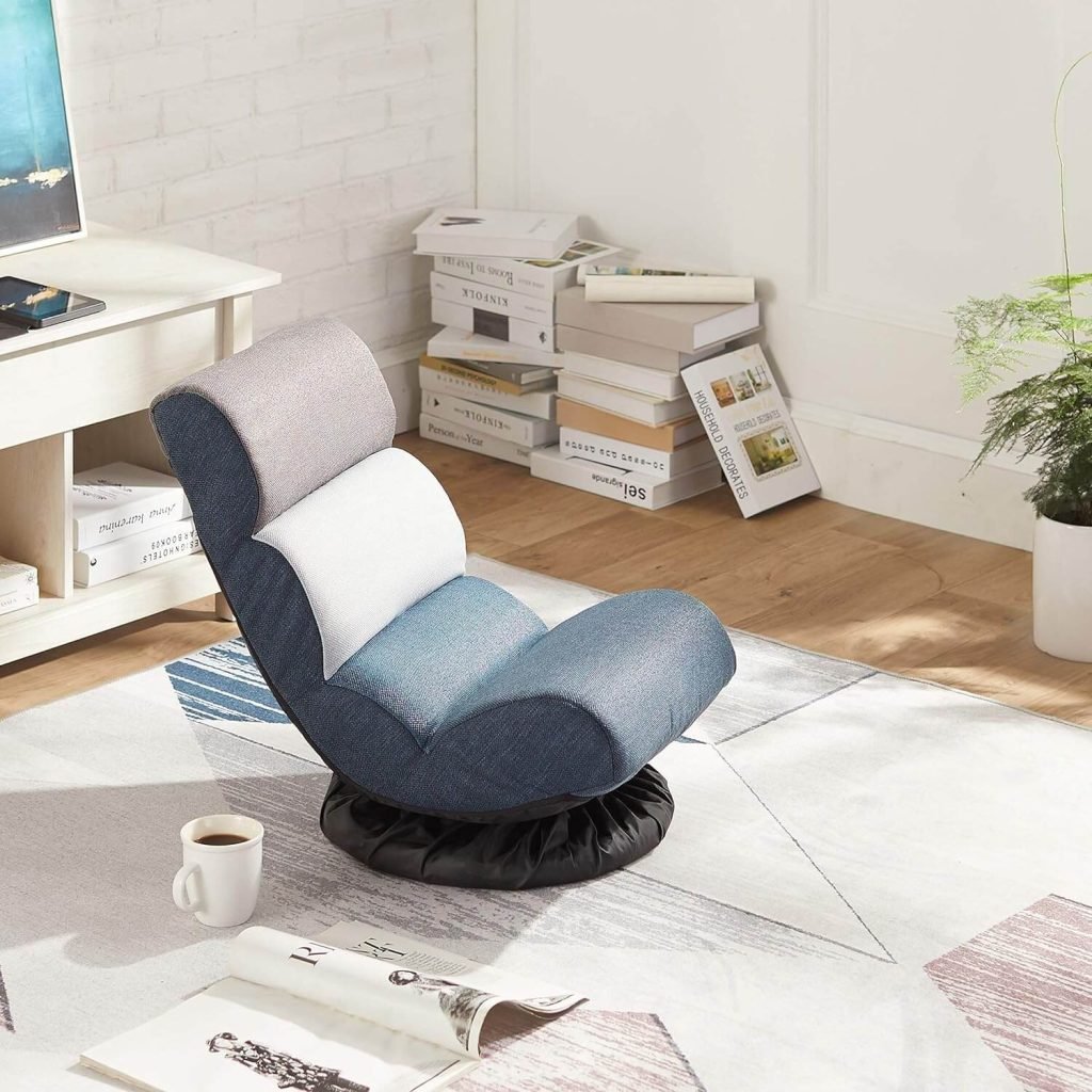 Amazon Basics Swivel Compact Adjustable Foam Floor Chair