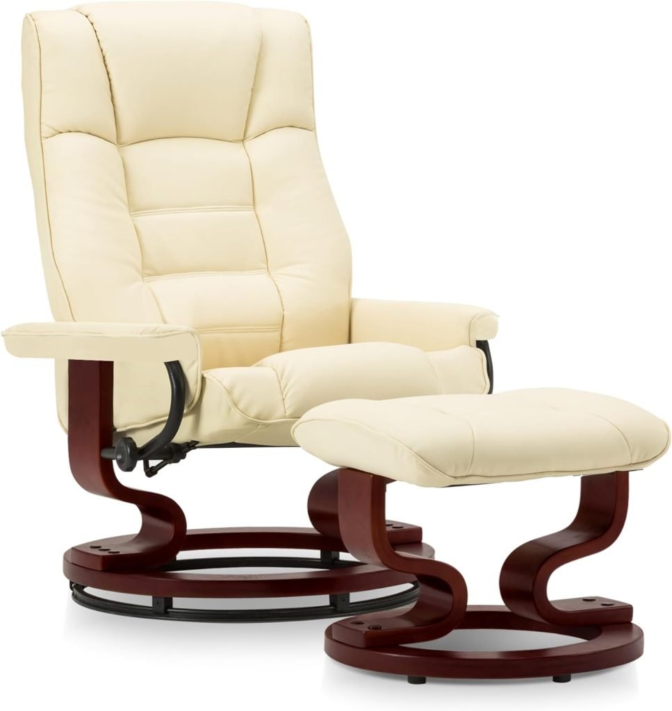 MCombo Swivel Recliner with Ottoman