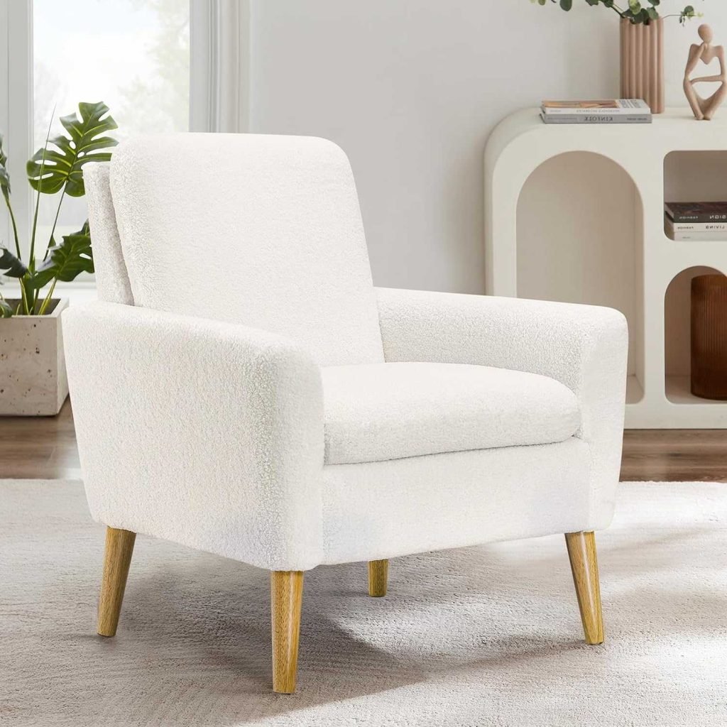 The Lohoms Sherpa Accent Chair