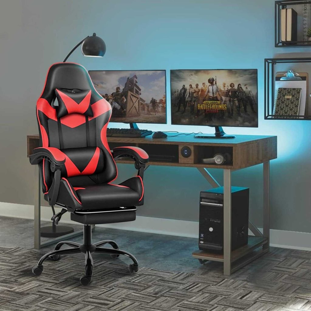 This Red-Hot Racing Chair Rules Your Bedroom Kingdom
