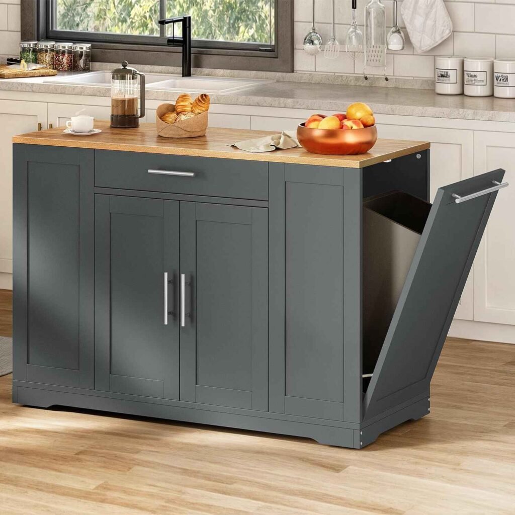 YITAHOME Kitchen Island Cart with Storage: Spacious and Functional